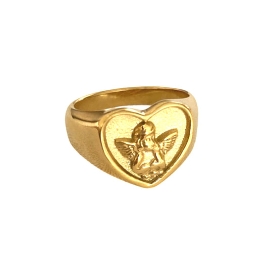 Cupido hart ring.